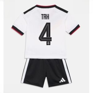 Tyskland VM 2026 Hjemmedraktsett Barn Jonathan Tah #4 Kortermet Fotballdrakt