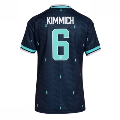 Tyskland Bortedrakt VM 2026 Dame Joshua Kimmich #6 Kortermet Fotballdrakt