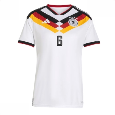 Tyskland Hjemmedrakt VM 2026 Dame Joshua Kimmich #6 Kortermet Fotballdrakt - Bilde 2