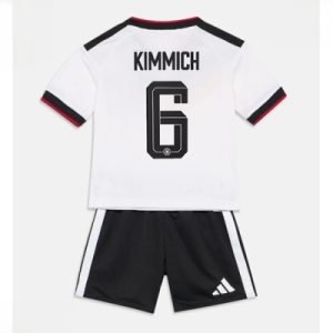 Tyskland VM 2026 Hjemmedraktsett Barn Joshua Kimmich #6 Kortermet Fotballdrakt