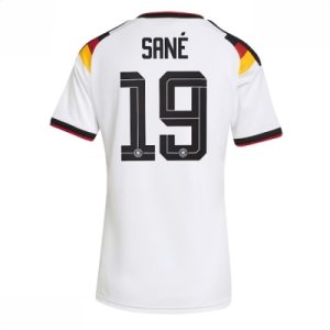 Tyskland Hjemmedrakt VM 2026 Dame Leroy Sane #19 Kortermet Fotballdrakt