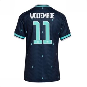 Tyskland Bortedrakt VM 2026 Dame Nick Woltemade #11 Kortermet Fotballdrakt