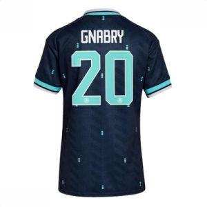 Tyskland Bortedrakt VM 2026 Dame Serge Gnabry #20 Kortermet Fotballdrakt