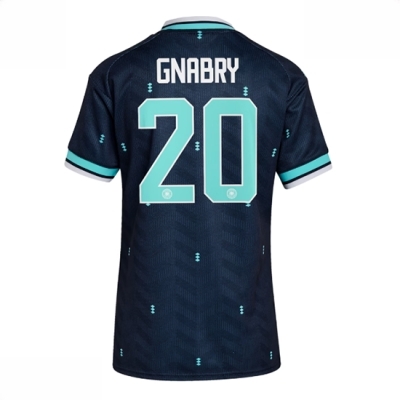 Tyskland Bortedrakt VM 2026 Dame Serge Gnabry #20 Kortermet Fotballdrakt