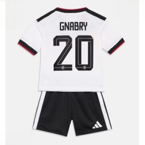 Tyskland VM 2026 Hjemmedraktsett Barn Serge Gnabry #20 Kortermet Fotballdrakt