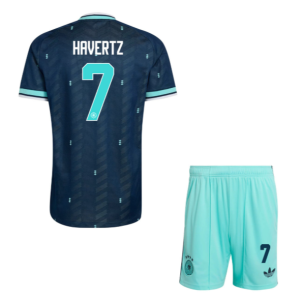 Tyskland VM 2026 Bortedrakt Barn Kai Havertz 7 Fotballdrakt Sett