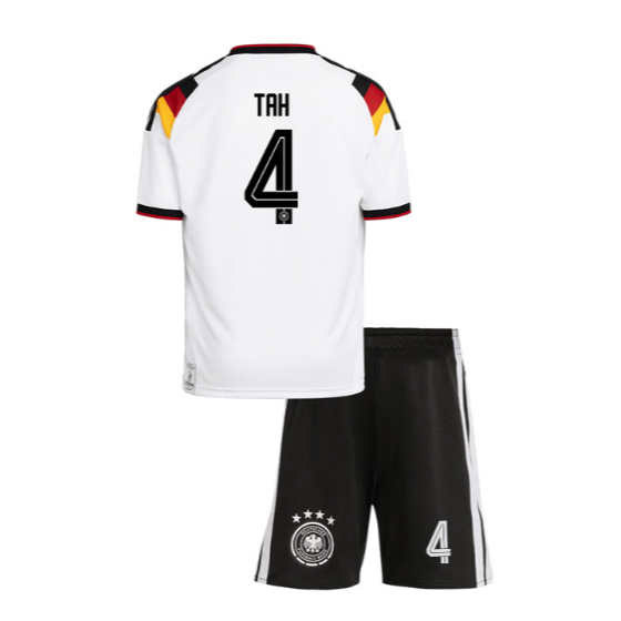 Tyskland VM 2026 Hjemmedrakt Barn Jonathan Tah 4 Fotballdrakt Sett