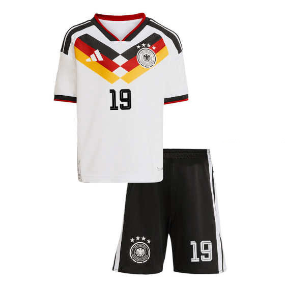 Tyskland VM 2026 Hjemmedrakt Barn Leroy Sane 19 Fotballdrakt Sett