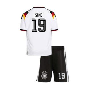 Tyskland VM 2026 Hjemmedrakt Barn Leroy Sane 19 Fotballdrakt Sett