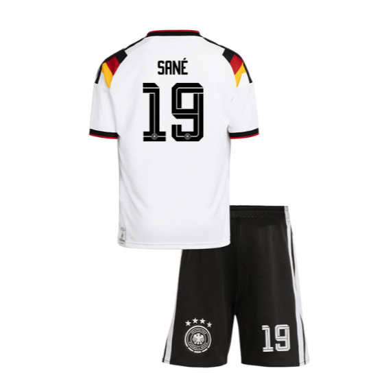 Tyskland VM 2026 Hjemmedrakt Barn Leroy Sane 19 Fotballdrakt Sett