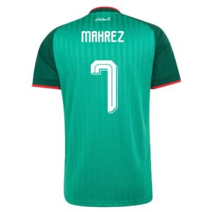 Algerie Bortedrakt VM 2026 Herre Riyad Mahrez 7 Kortermet Fotballdrakt