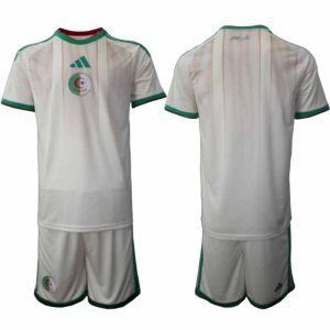 Algerie VM 2026 Hjemmedraktsett Herre Kortermet Fotballdrakt med Shorts