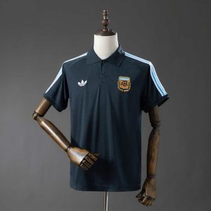 Argentina 2025/26 Polo mørk grå fotballdrakt herre