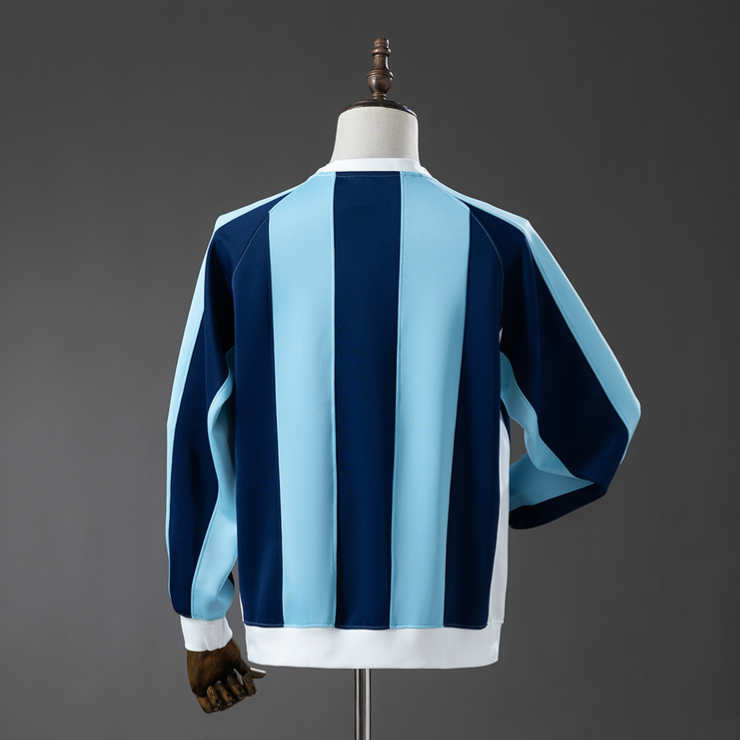 Argentina 2025/26 langermet sweatshirt mørk blå/lys blå fotballdrakt herre