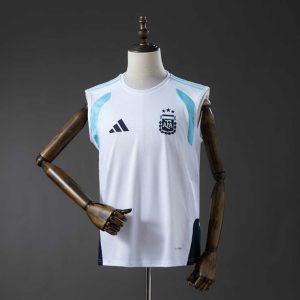 Argentina Landslag 2026/27 Treningsvest Hvit Fotballdrakt Herre
