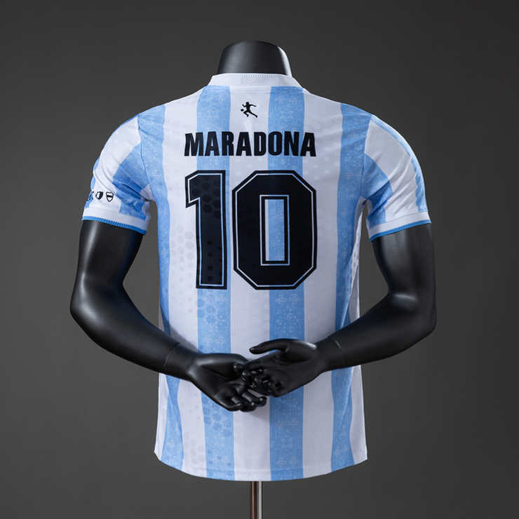 Argentina Maradona 10 spesialutgave spillerdrakt fotballdrakt herre