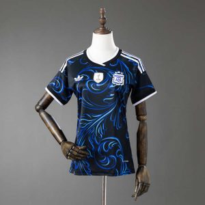 Argentina VM 2026 Bortedrakt Dame Kortermet Fotballdrakt