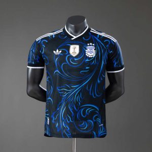Argentina VM 2026 Bortedrakt Spillerutgave Herre Fotballdrakt