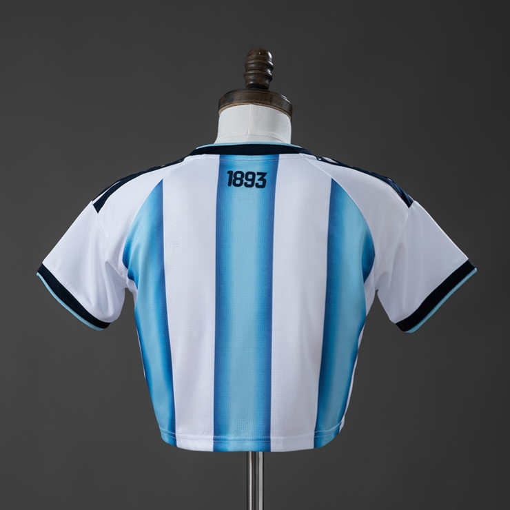 Argentina VM 2026 Hjemmedrakt Dame Crop Top Fotballdrakt