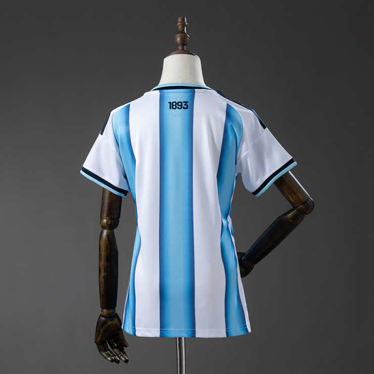 Argentina VM 2026 Hjemmedrakt Dame Kortermet Fotballdrakt