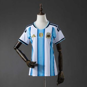 Argentina VM 2026 Hjemmedrakt Dame Kortermet Fotballdrakt