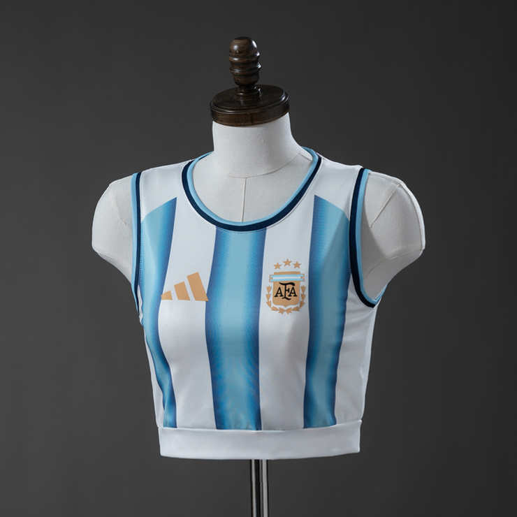 Argentina VM 2026 Hjemmedrakt Dame Vest Fotballdrakt