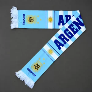 VM 2026 Argentina landslagsskjerf Supporter skjerf 140×17 cm (Sett med 7 stk)