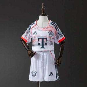 Bayern München Bortedrakt 2025/26 Barn Fotballdraktsett