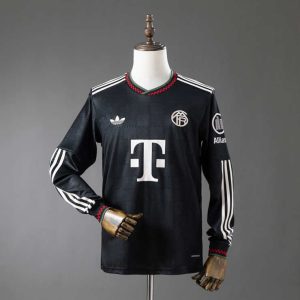 Bayern München Bortedrakt 2025/26 Langermet Herre Fotballdrakt