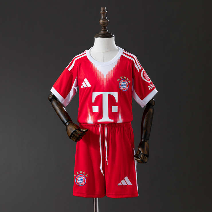 Bayern München Hjemmedrakt 2025/26 Barn Fotballdraktsett