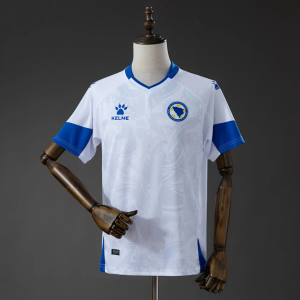 Bosnia-Hercegovina Bortedrakt 2025-2026 Herre Kortermet Fotballdrakt