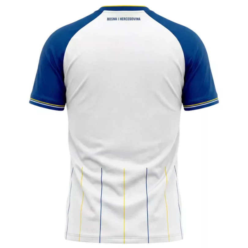 Bosnia-Hercegovina Fotballandslag VM 2026 Bortedrakt Player Version Herre Kortermet Fotballdrakt