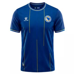 Bosnia-Hercegovina Fotballandslag VM 2026 Hjemmedrakt Player Version Herre Kortermet Fotballdrakt