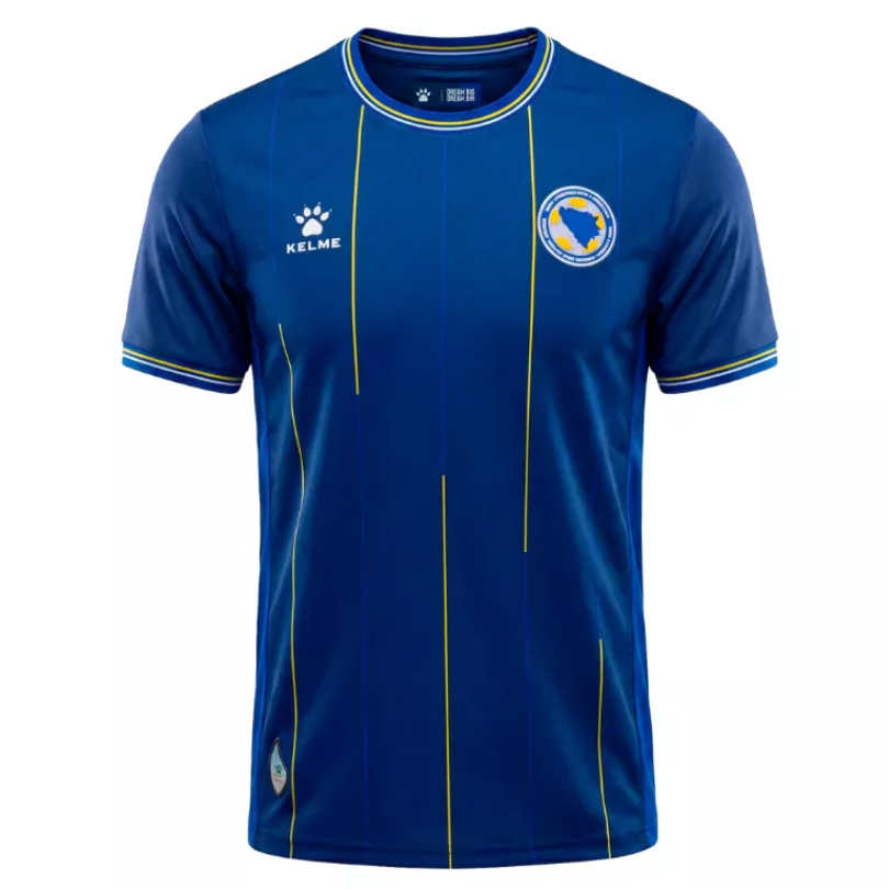 Bosnia-Hercegovina Fotballandslag VM 2026 Hjemmedrakt Player Version Herre Kortermet Fotballdrakt