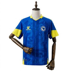 Bosnia-Hercegovina Hjemmedrakt 2025-2026 Herre Kortermet Fotballdrakt