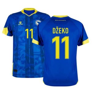 Bosnia-Hercegovina Hjemmedrakt VM 2026 Herre Edin Džeko 11 Fotballdrakt