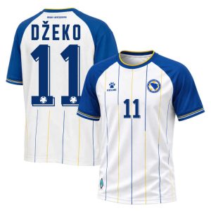 Bosnia-Hercegovina bortedrakt VM 2026 Edin Džeko 11 herre fotballdrakt