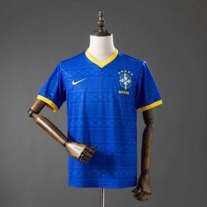 Brasil Fotballandslag VM 2026 Spesialutgave Blå Herre Fotballdrakt
