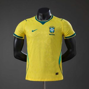 Brasil Hjemmedrakt VM 2026 Spillerutgave – Fotballdrakt herre