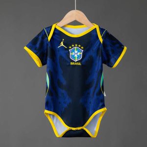 Brasil VM 2026 Bortedrakt Baby Fotballdrakt