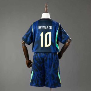 Brasil VM 2026 Bortedrakt Barn Neymar Jr. 10 Fotballdrakt Sett