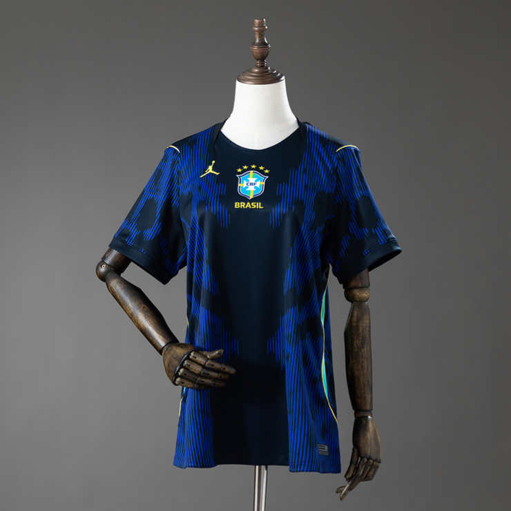 Brasil VM 2026 Bortedrakt Dame Kortermet Fotballdrakt