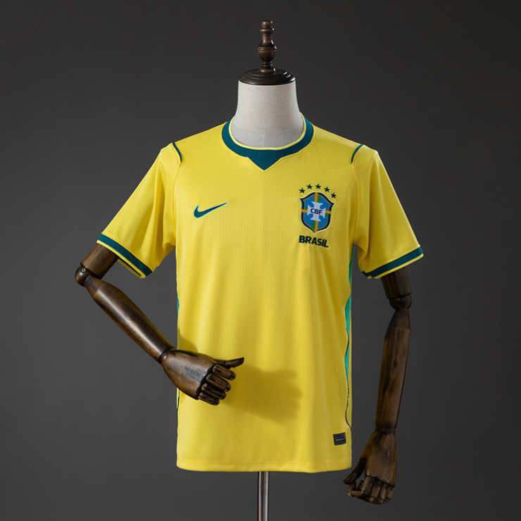 Brasil VM 2026 Hjemmedrakt Kortermet Fotballdrakt Herre