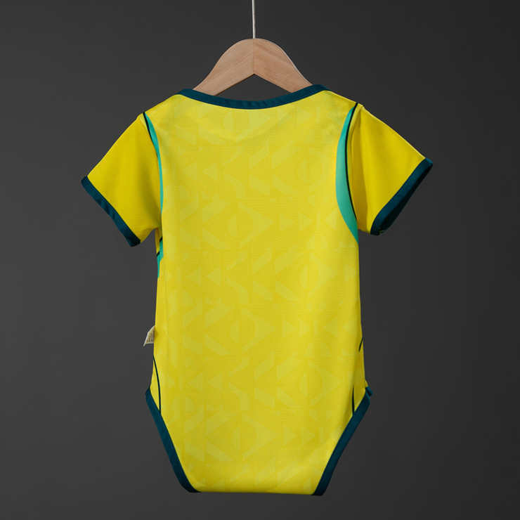 Brasil VM 2026 Hjemmedrakt Baby Fotballdrakt