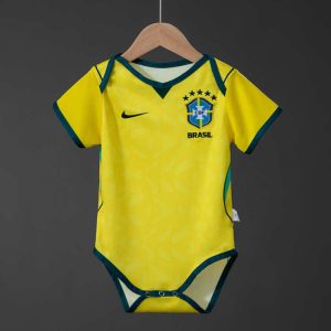 Brasil VM 2026 Hjemmedrakt Baby Fotballdrakt