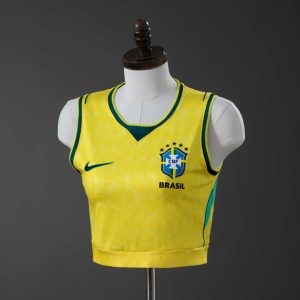 Brasil VM 2026 Hjemmedrakt Dame Vest Fotballdrakt