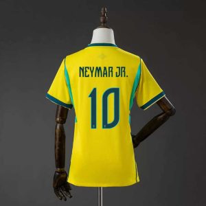 Brasil VM 2026 Hjemmedrakt Neymar Jr. 10 Fotballdrakt Dame