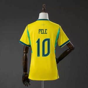 Brasil VM 2026 Hjemmedrakt Pelé 10 Fotballdrakt Dame