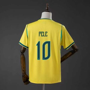 Brasil VM 2026 Hjemmedrakt Pelé 10 Fotballdrakt Herre