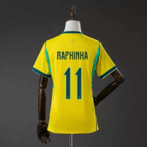 Brasil VM 2026 Hjemmedrakt Raphinha 11 Fotballdrakt Dame
